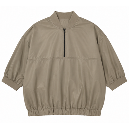 Fear of God Essentials Half Zip Pullover 'Desert Taupe'