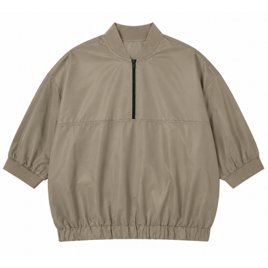 Fear of God Essentials Half Zip Pullover 'Desert Taupe'