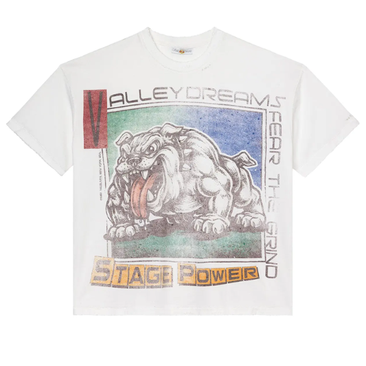 VALLEY DREAMS Big Stage Tee 'White'