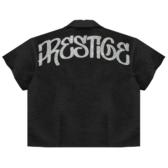 Prestige Rhinestone Button Set Top