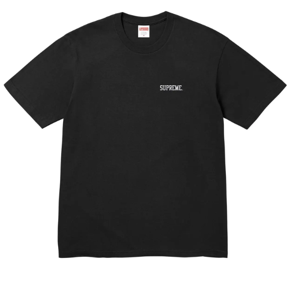 Supreme Mike Kelley Banner Tee Black