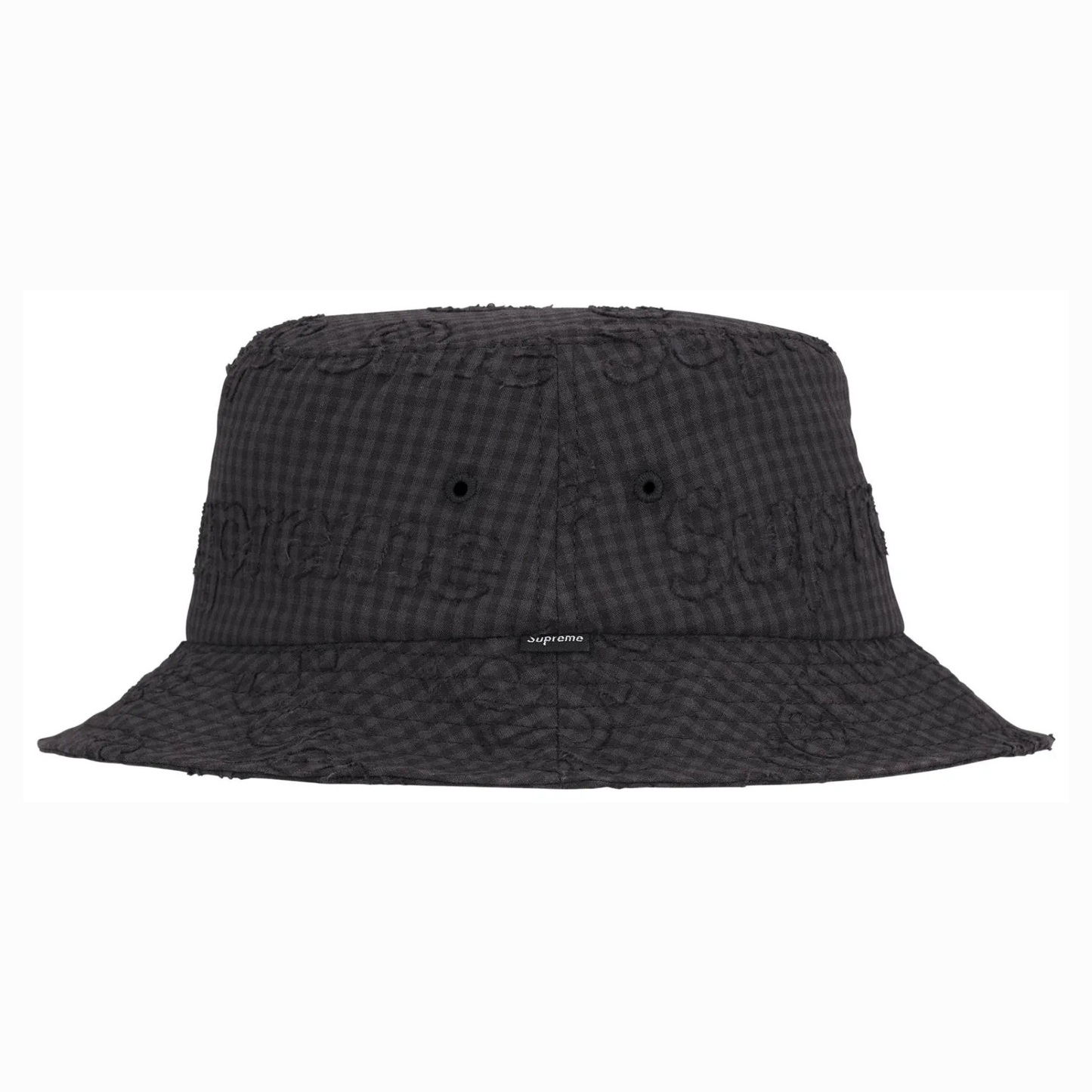 Supreme Monogram Gingham Crusher 'Black'