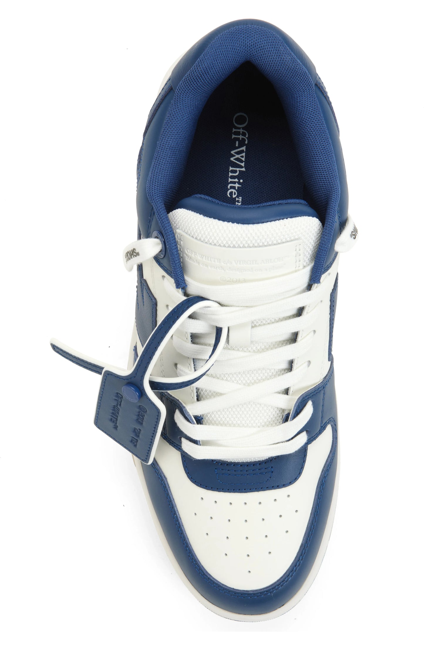 OFF-WHITE Out Of Office Sneaker Electric Blue