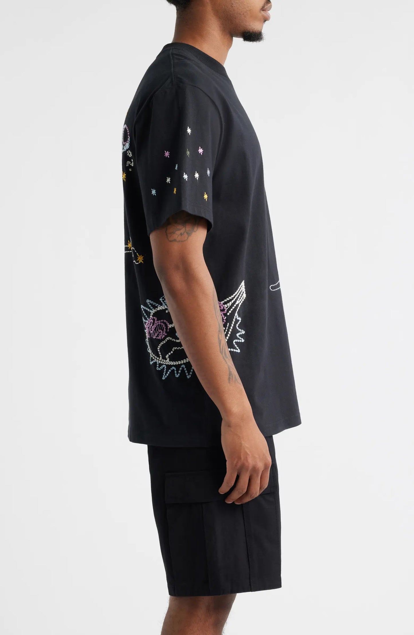 ICECREAM The Palms Embroidered Oversize T-Shirt