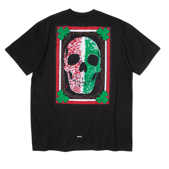 Supreme Mike Kelley Banner Tee Black