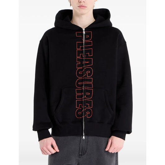 Pleasures Hooded sweater with zipper