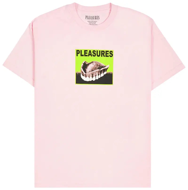 PLEASURES Dental Tshirt Pink Tee