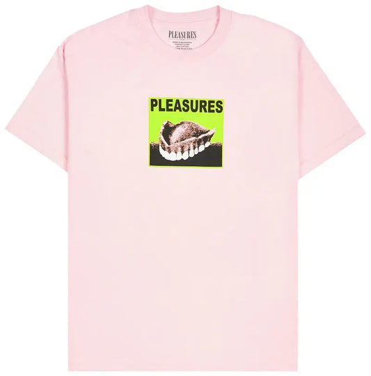 PLEASURES Dental Tshirt Pink Tee