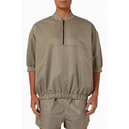 Fear of God Essentials Half Zip Pullover 'Desert Taupe'