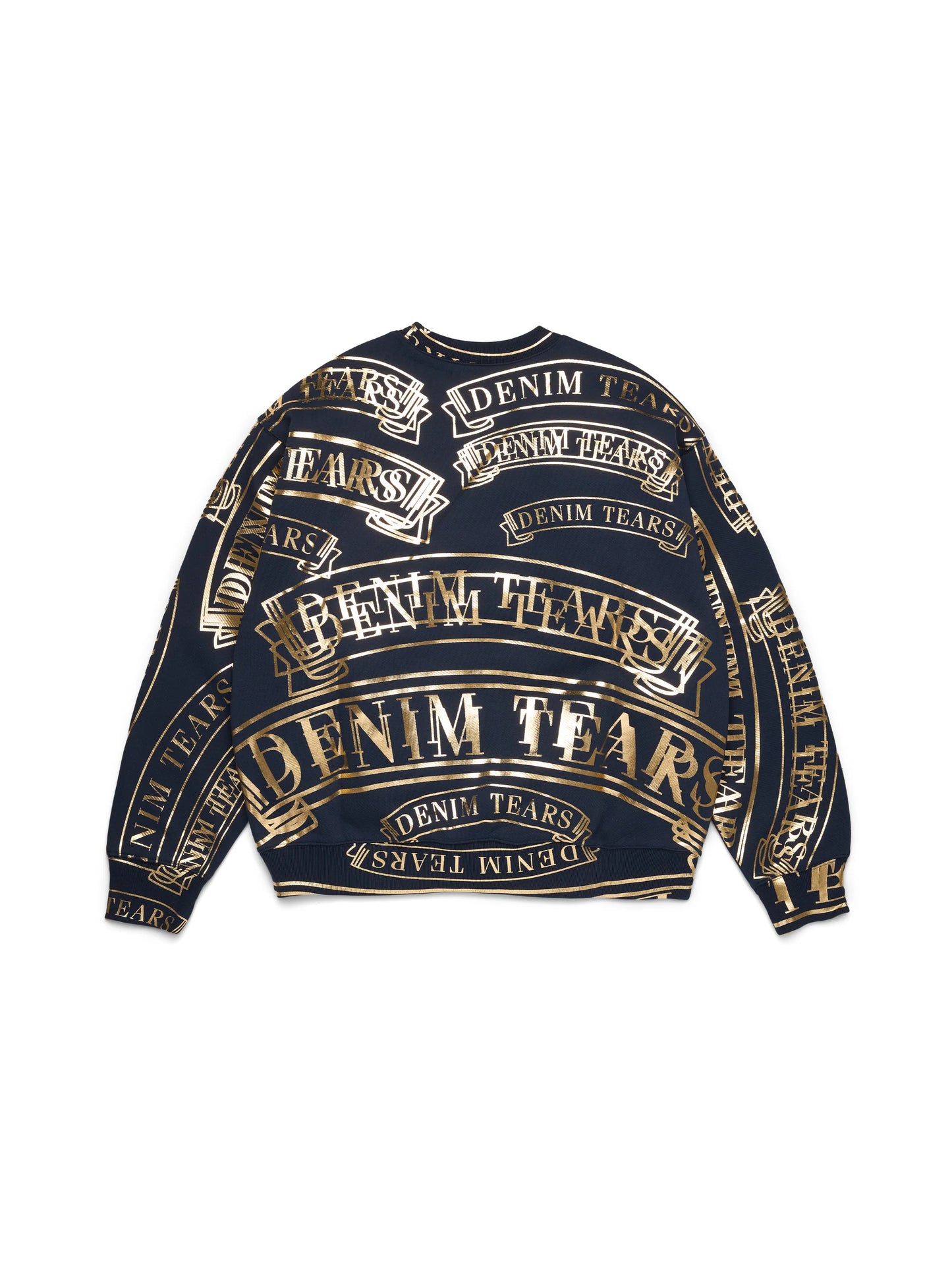 Denimtears ADG Banner Print Crewneck Navy