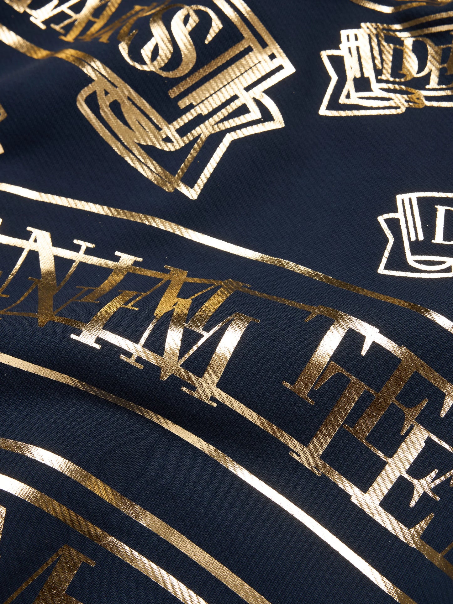 Denimtears ADG Banner Print Crewneck Navy