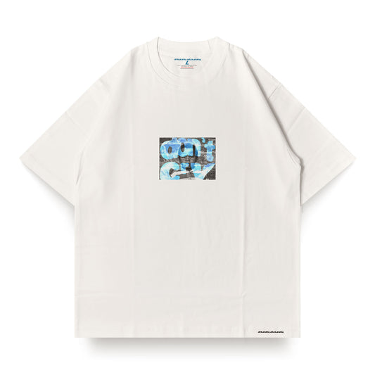 Sassy Classy DR01 pearl heavyweight oversized tee "boys don't cry"