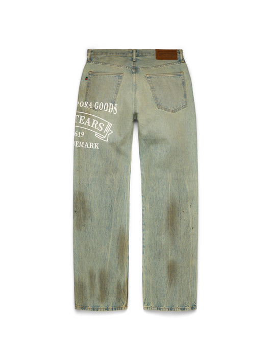 Denim Tears Baggy ADG Denim Pant Dirty Wash