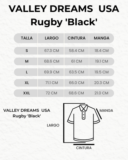 VALLEY DREAMS USA Rugby 'Black'