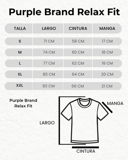Purple Brand Liberty Relax Fit Tee Black Washed
