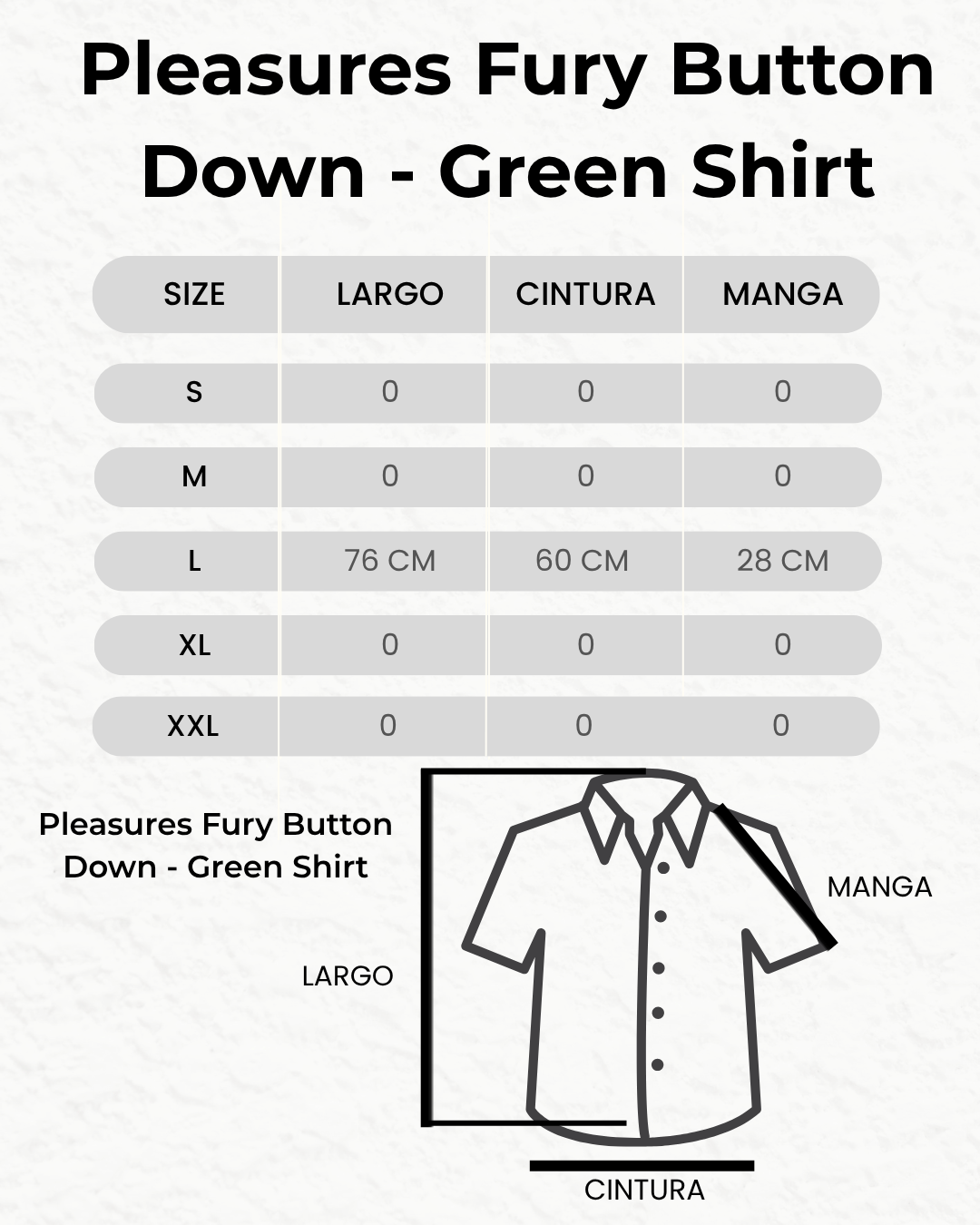 Pleasures Fury Button Down - Green Shirt