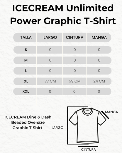 ICECREAM Unlimited Power Graphic T-Shirt