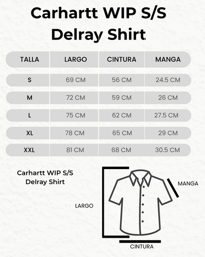 Carhartt WIP S/S Delray Shirt (Fibra Tencel Premium)