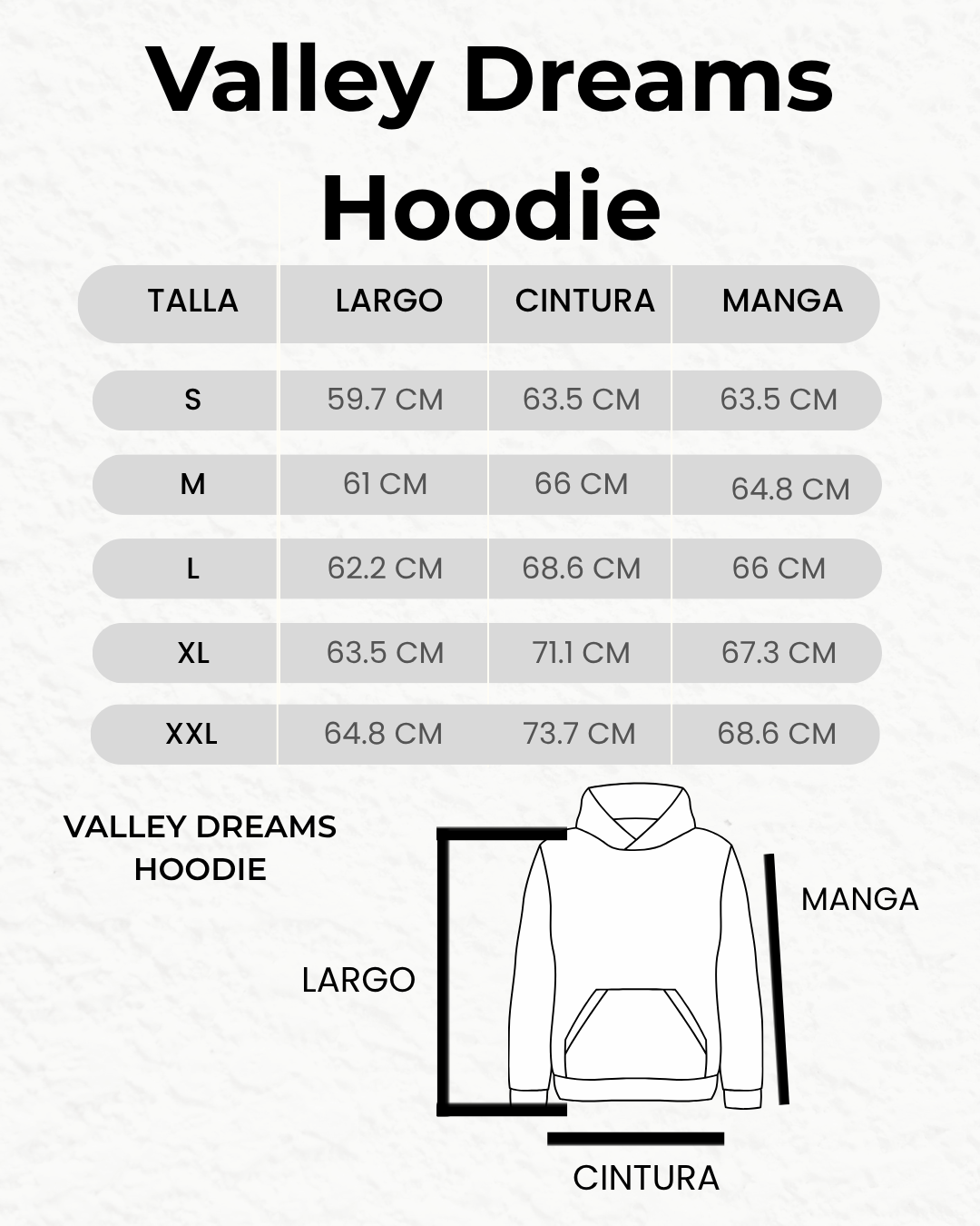 VALLEY DREAMS Reverso Thermal Zip Up Hoodie