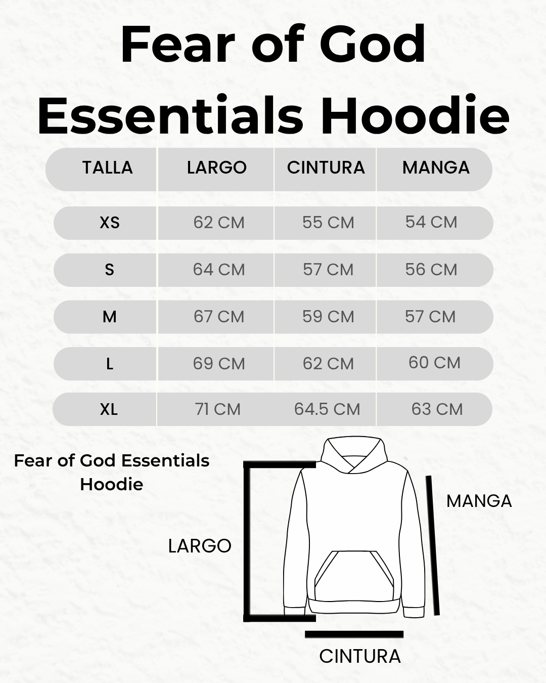 Fear of God ESSENTIALS Fear of God Essentials Modern Fleece Hoodie Jet Black