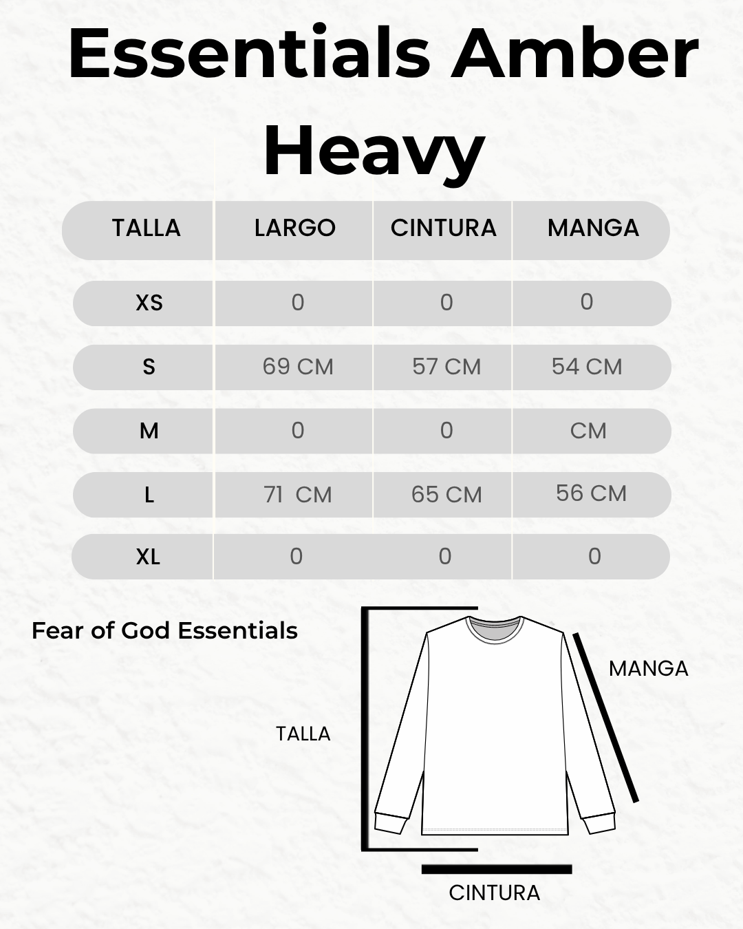 Fear of God ESSENTIALS Amber Heavy Fleece Crew Neck Sweatshirt