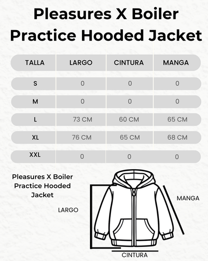 Pleasures X Boiler Practice Hooded Jacket