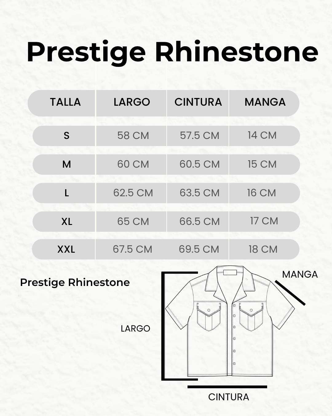 Prestige Rhinestone Button Set Top