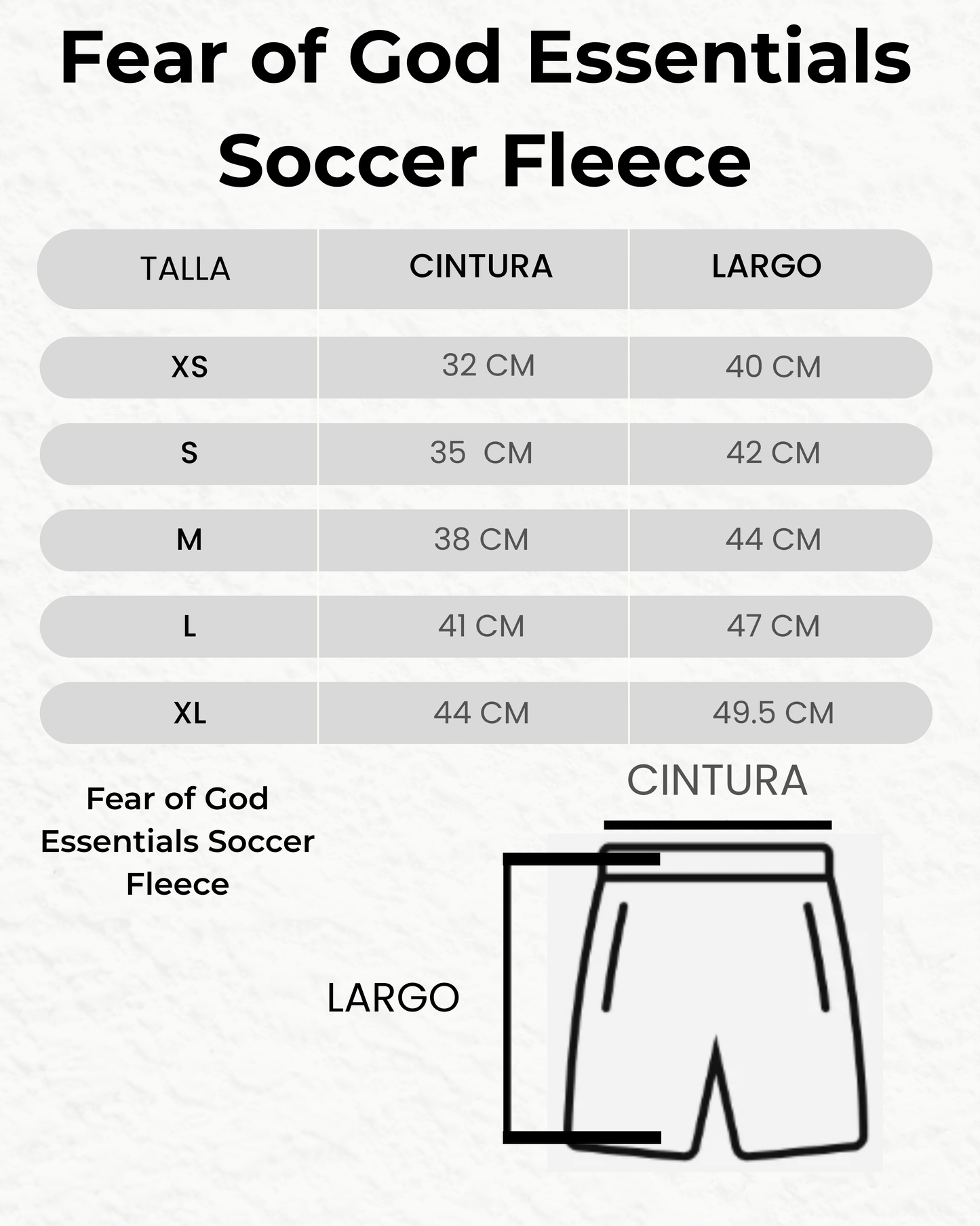 Fear of God Essentials Soccer Fleece