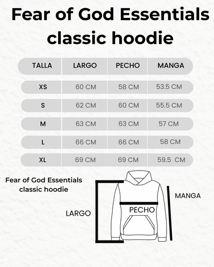 Fear of God Essentials classic hoodie