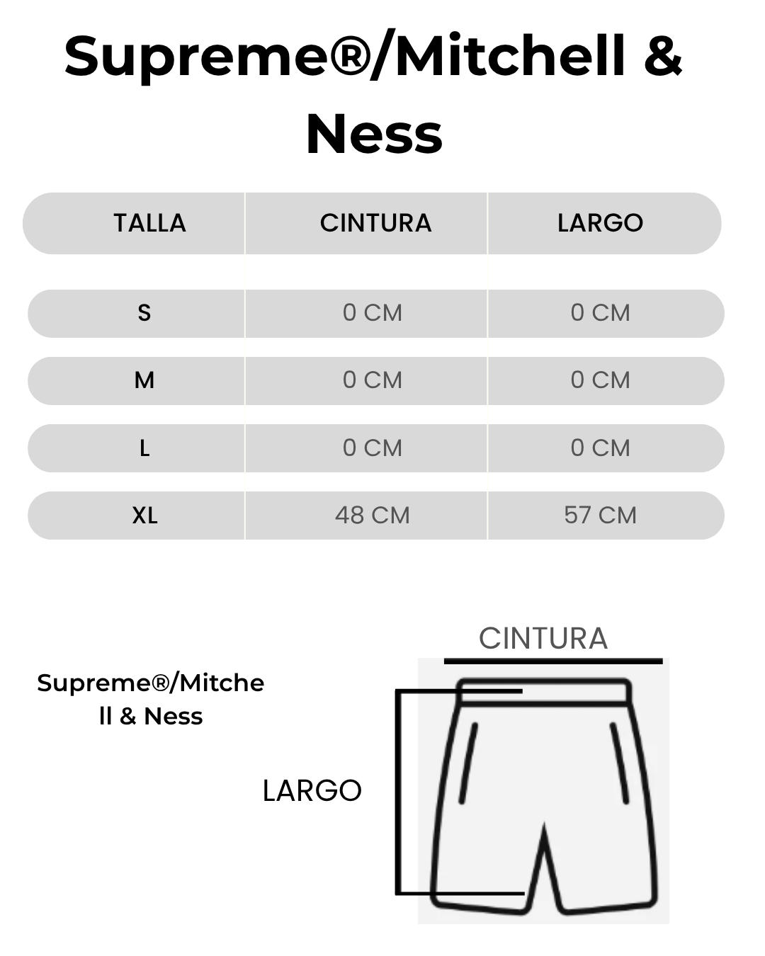 Supreme®/Mitchell & Ness® Monogram Basketball Short
