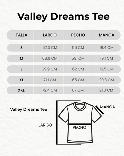 Valley Dreams Logo Blue T-Shirt