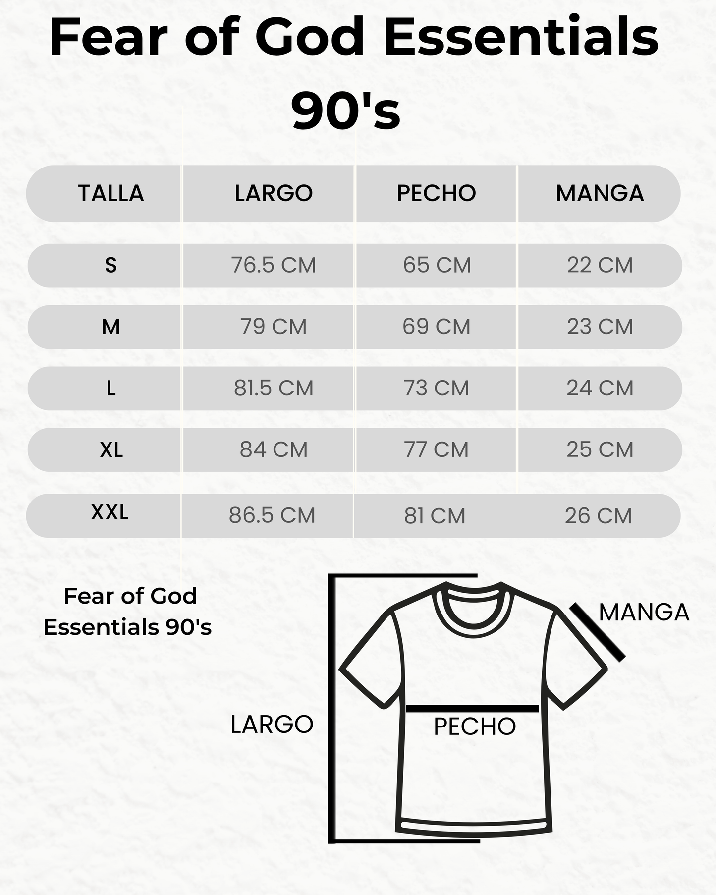 Fear of God Essentials Vintage Black '90s Short Sleeve T-Shirt