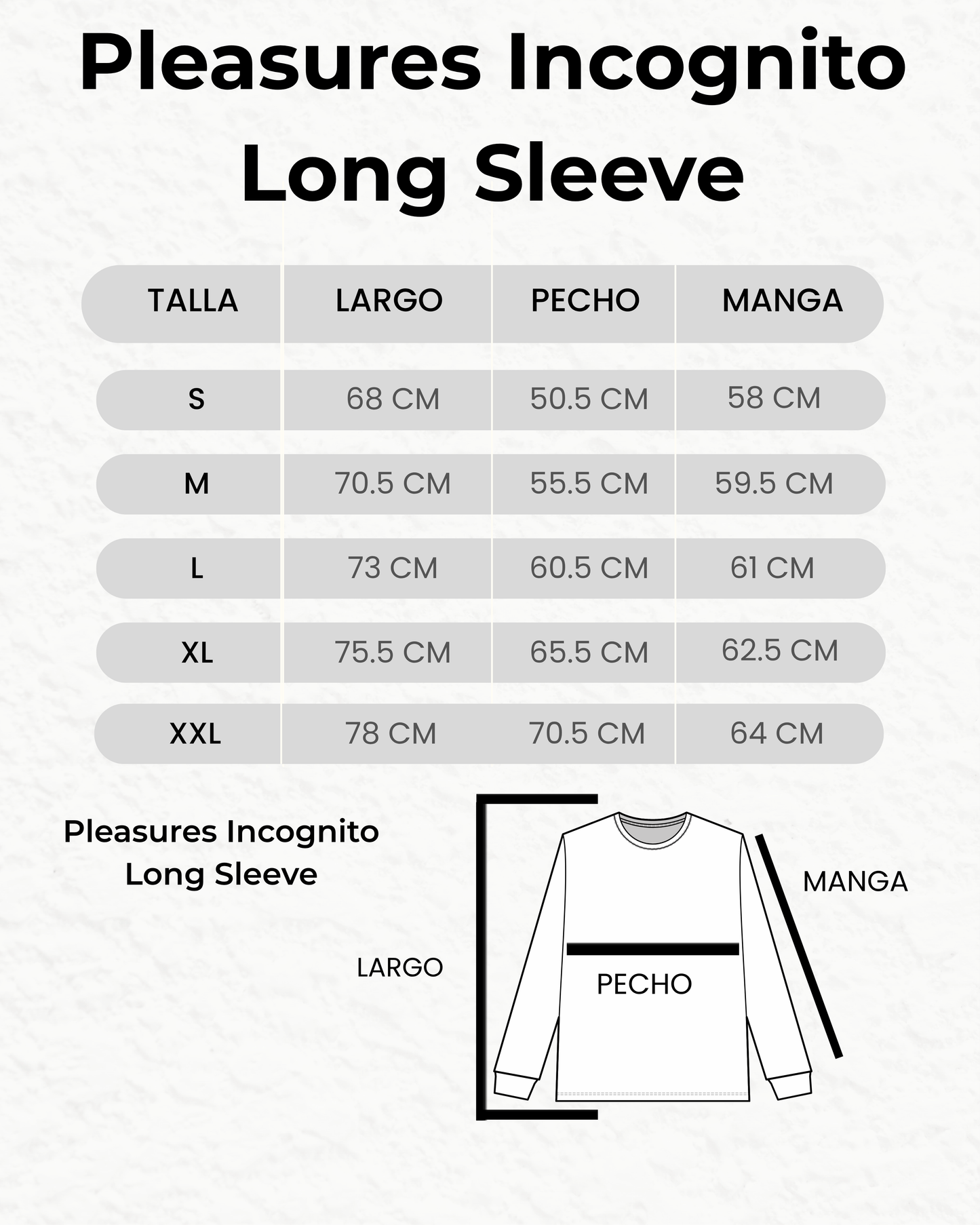 Pleasures Incognito Long Sleeve