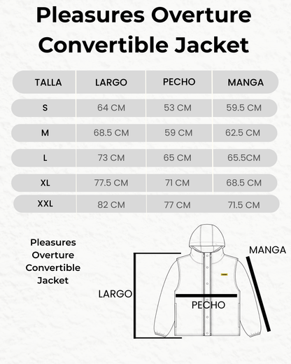 Pleasures Overture Convertible Jacket