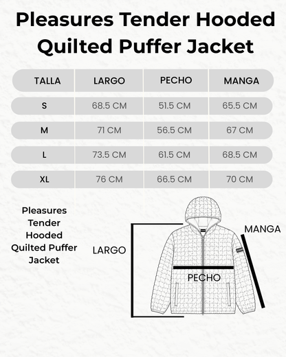 Pleasures Tender Hooded Quilted Puffer Jacket