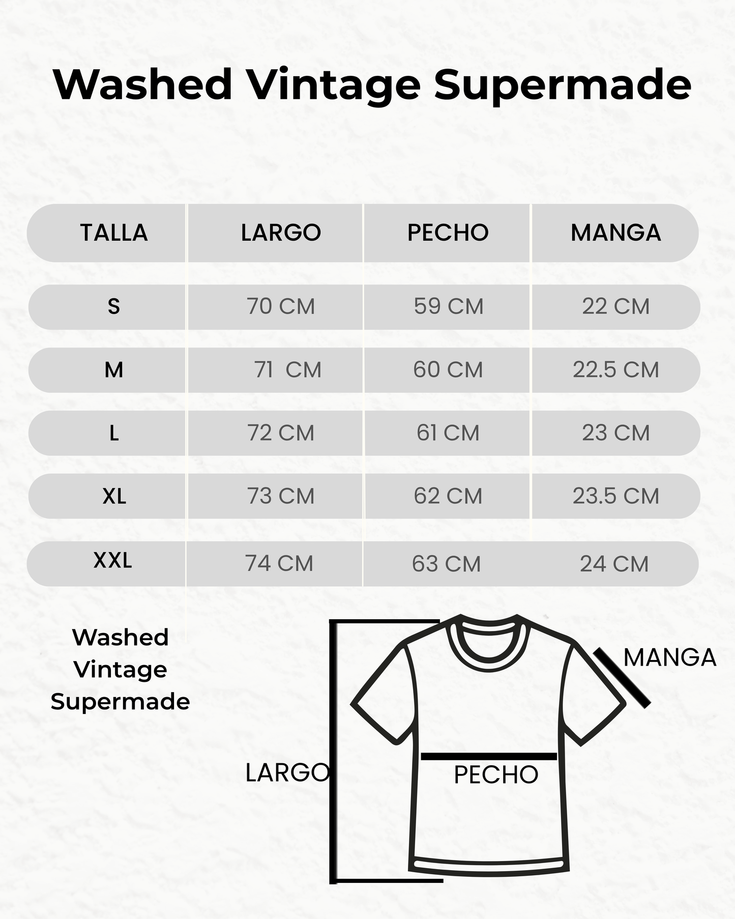 Washed Vintage Supermade