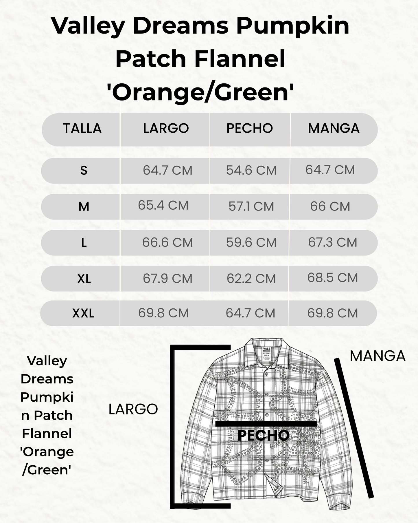 Valley Dreams Pumpkin Patch Flannel 'Orange/Green'