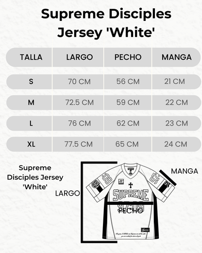 Supreme Disciples Jersey 'White'