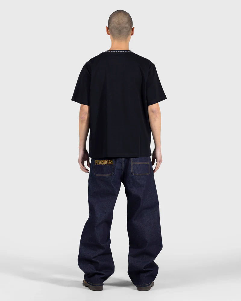 PLEASURES Cut Here heavyweight t-shirt