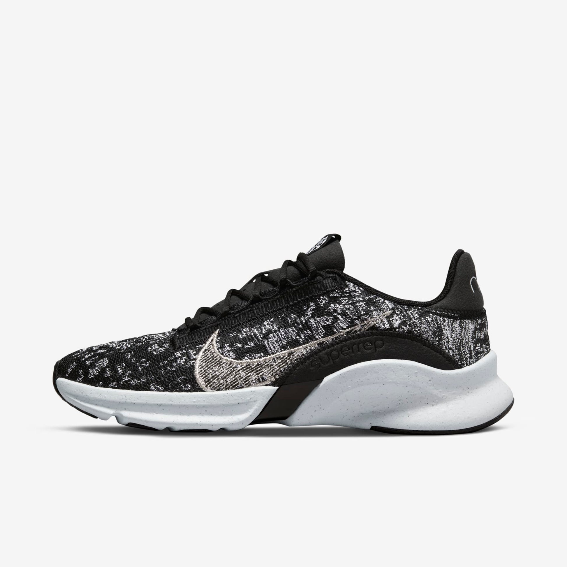 Nike SuperRep Go 3 Flyknit Metallic Silver