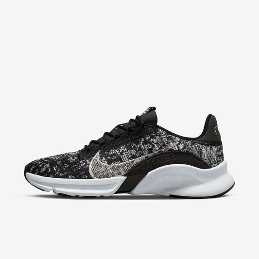 Nike SuperRep Go 3 Flyknit Metallic Silver