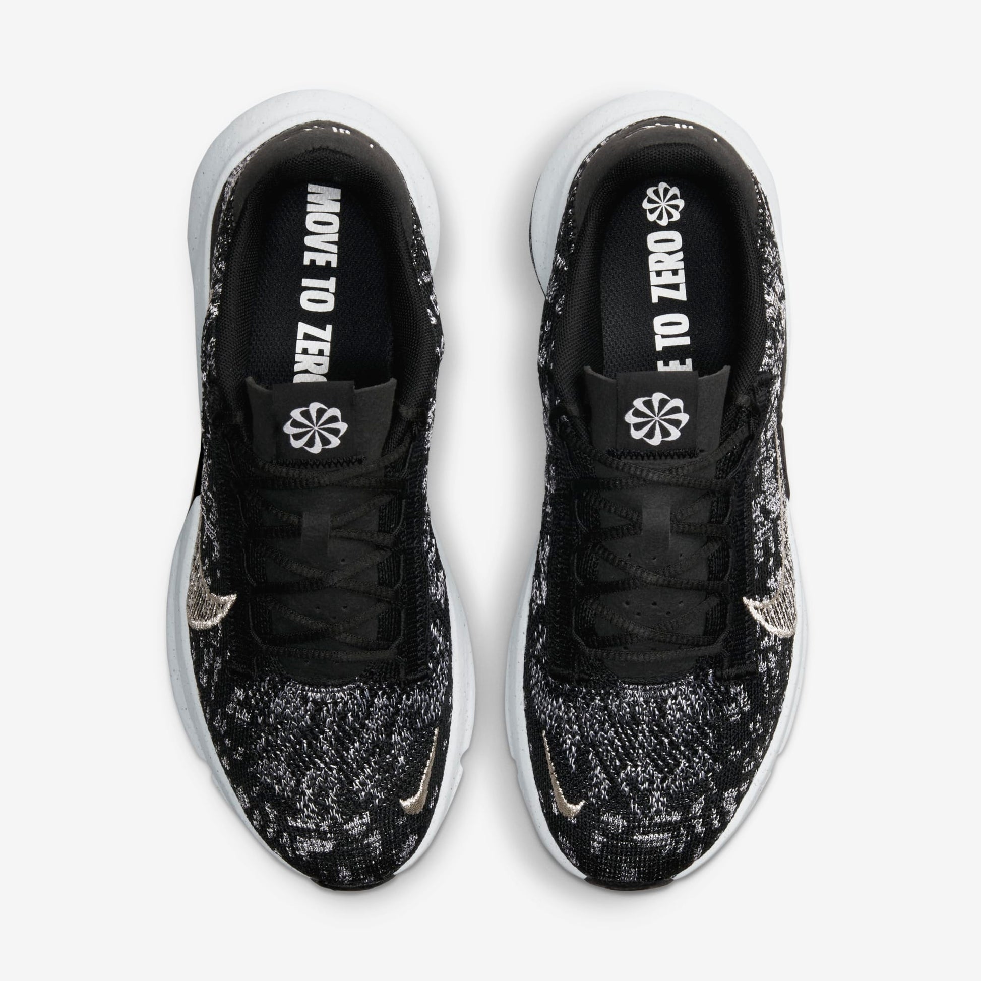 Nike SuperRep Go 3 Flyknit Metallic Silver