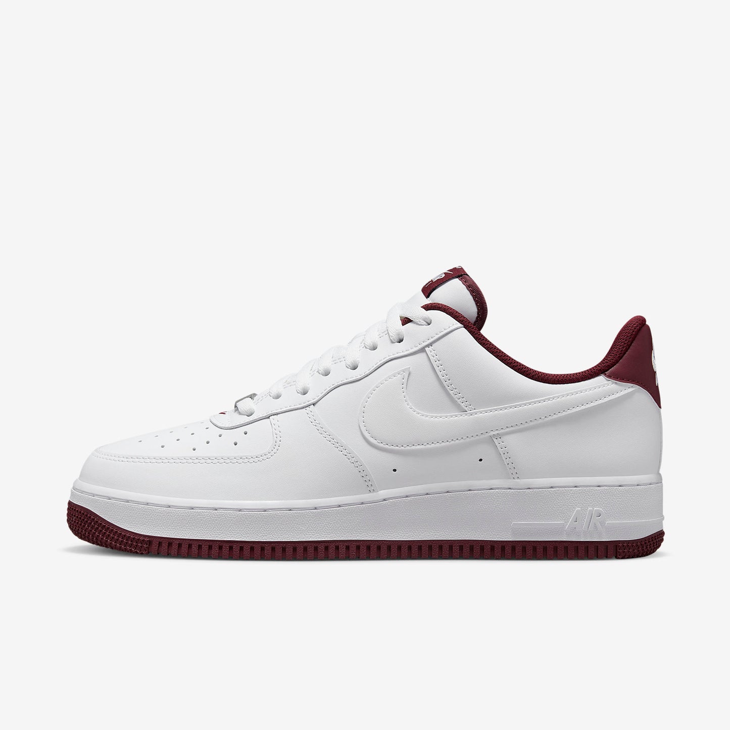 Nike Air Force 1 Low '07 White Dark Beetroot