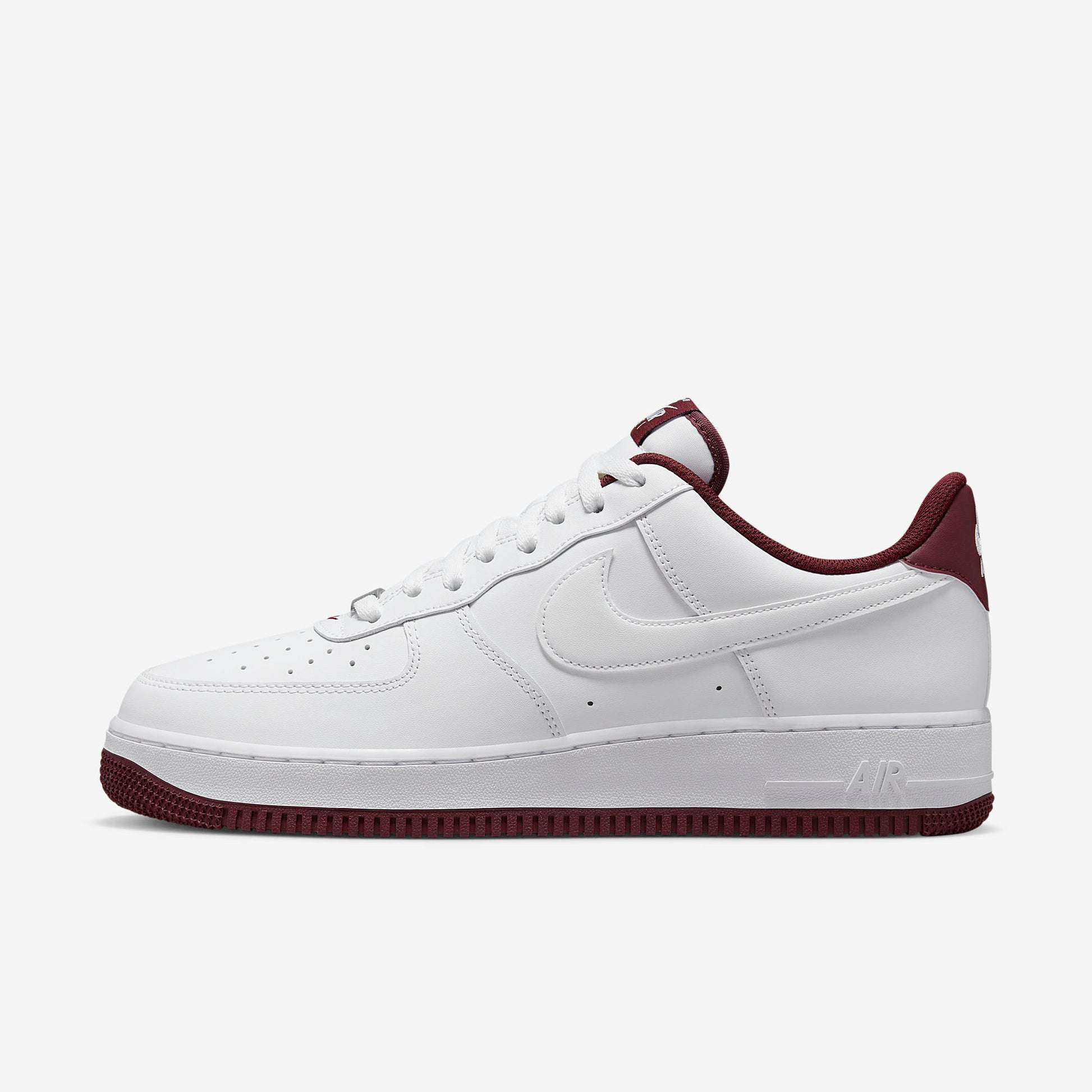 Nike Air Force 1 Low '07 White Dark Beetroot