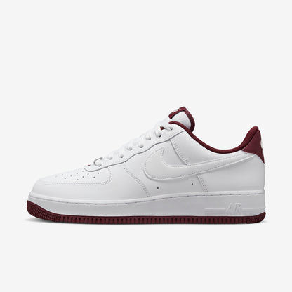 Nike Air Force 1 Low '07 White Dark Beetroot
