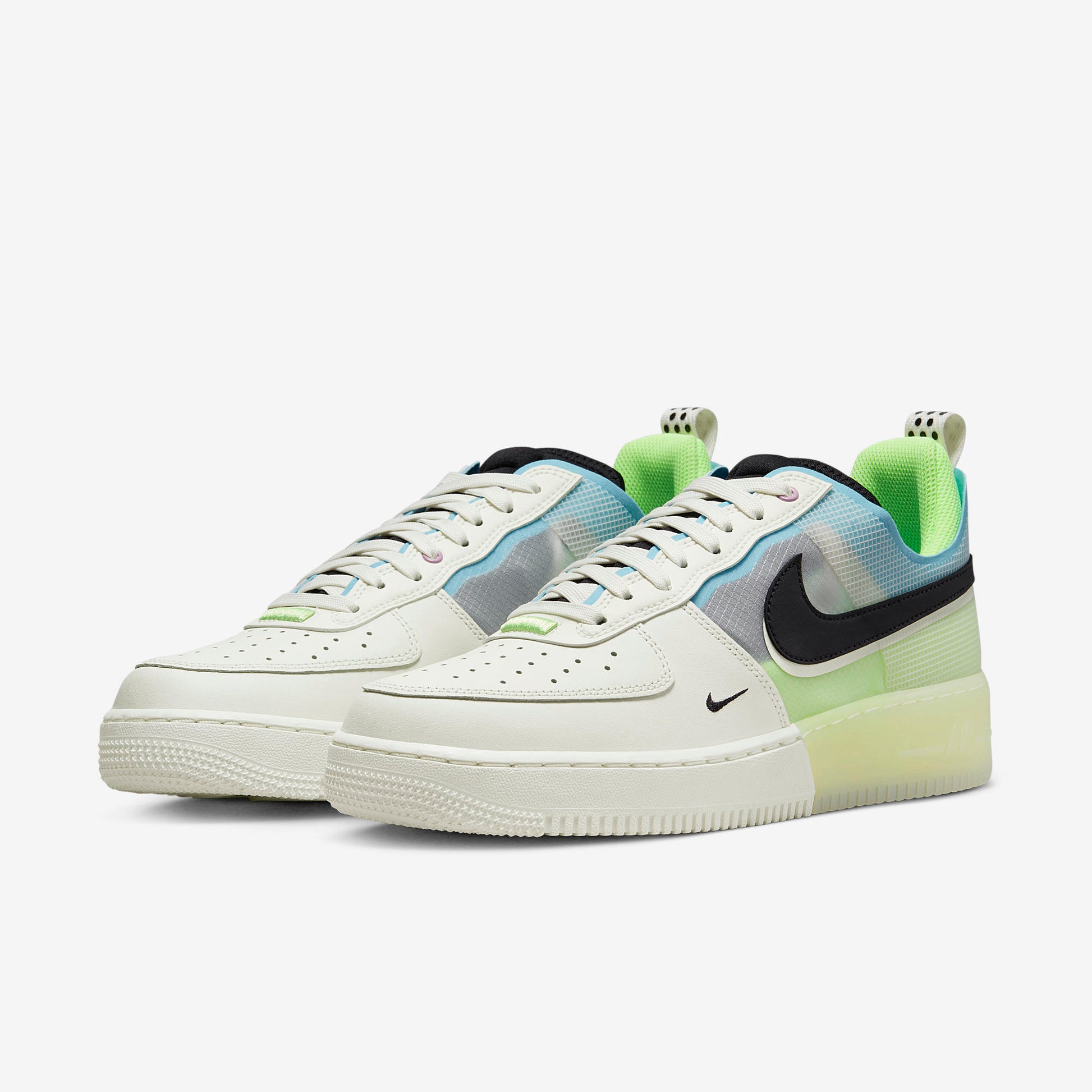 Nike Air Force 1 Low React Sail Barely Volt