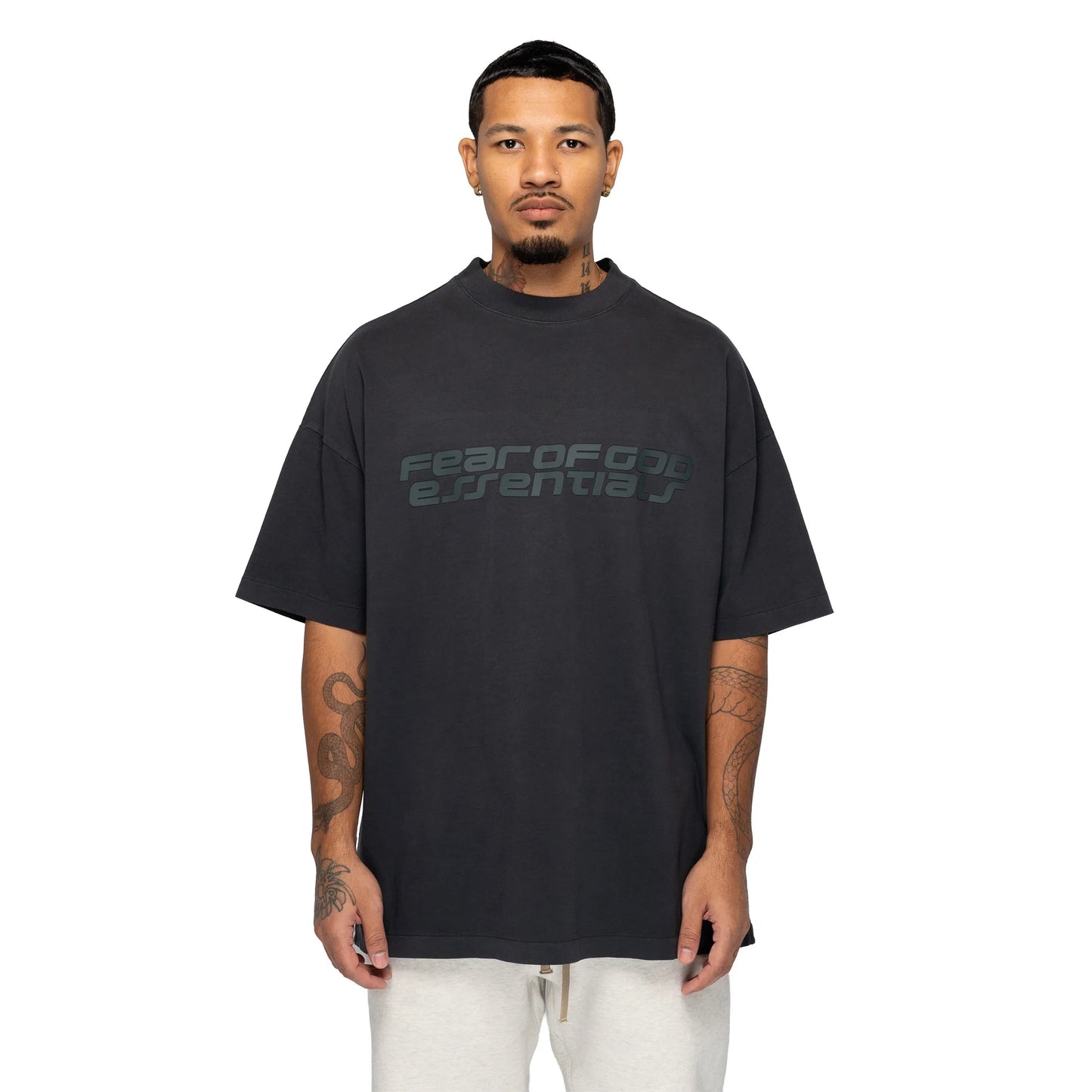 Fear of God Essentials 90's Short-Sleeve Tee 'Vintage Black'