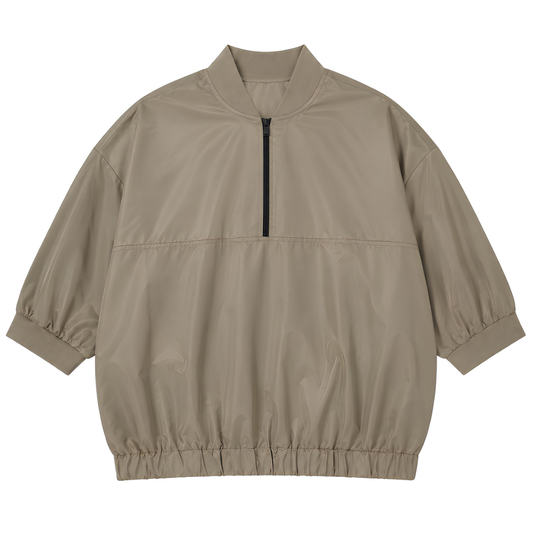 Fear of God Essentials Half Zip Pullover 'Desert Taupe'