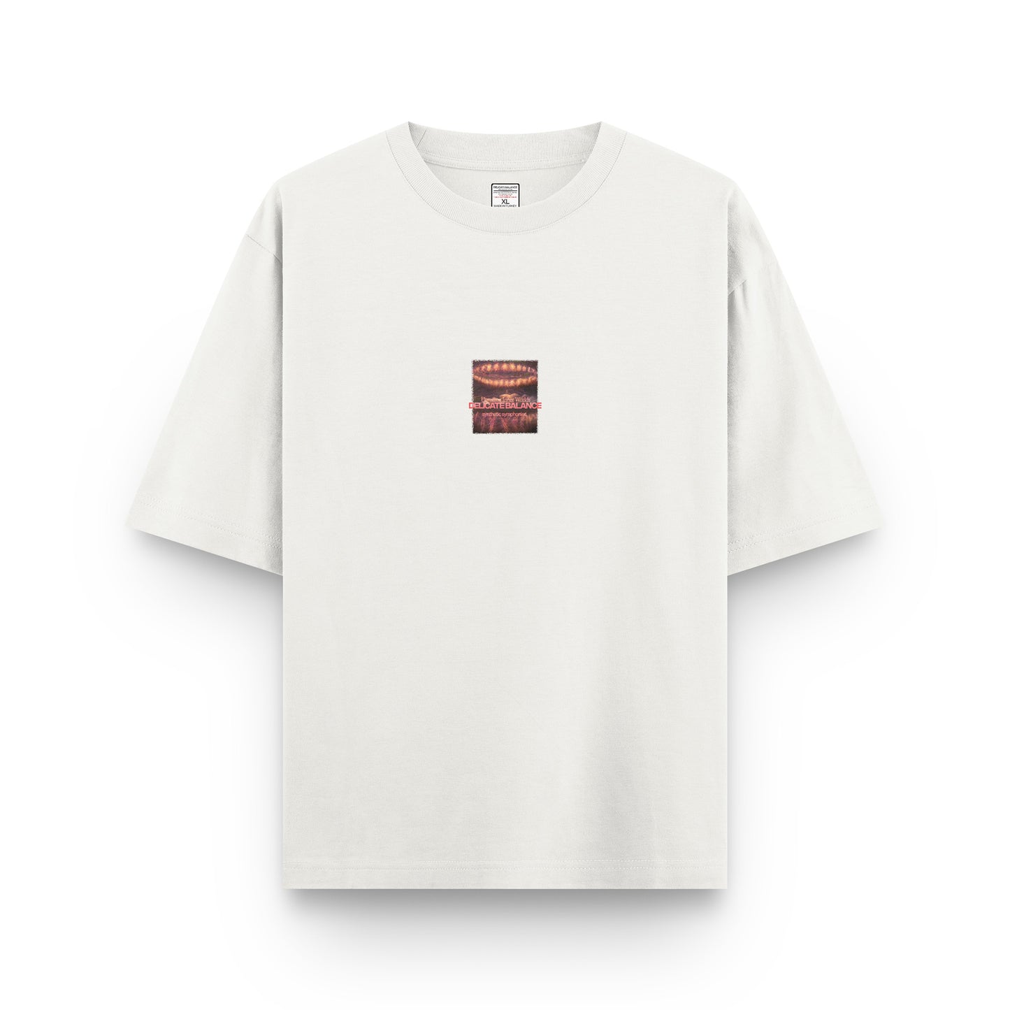 DELICATE BALANCE "La Divina Commedia" Oversize Heavyweight Pearl Tee