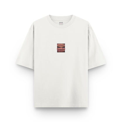 DELICATE BALANCE "La Divina Commedia" Oversize Heavyweight Pearl Tee